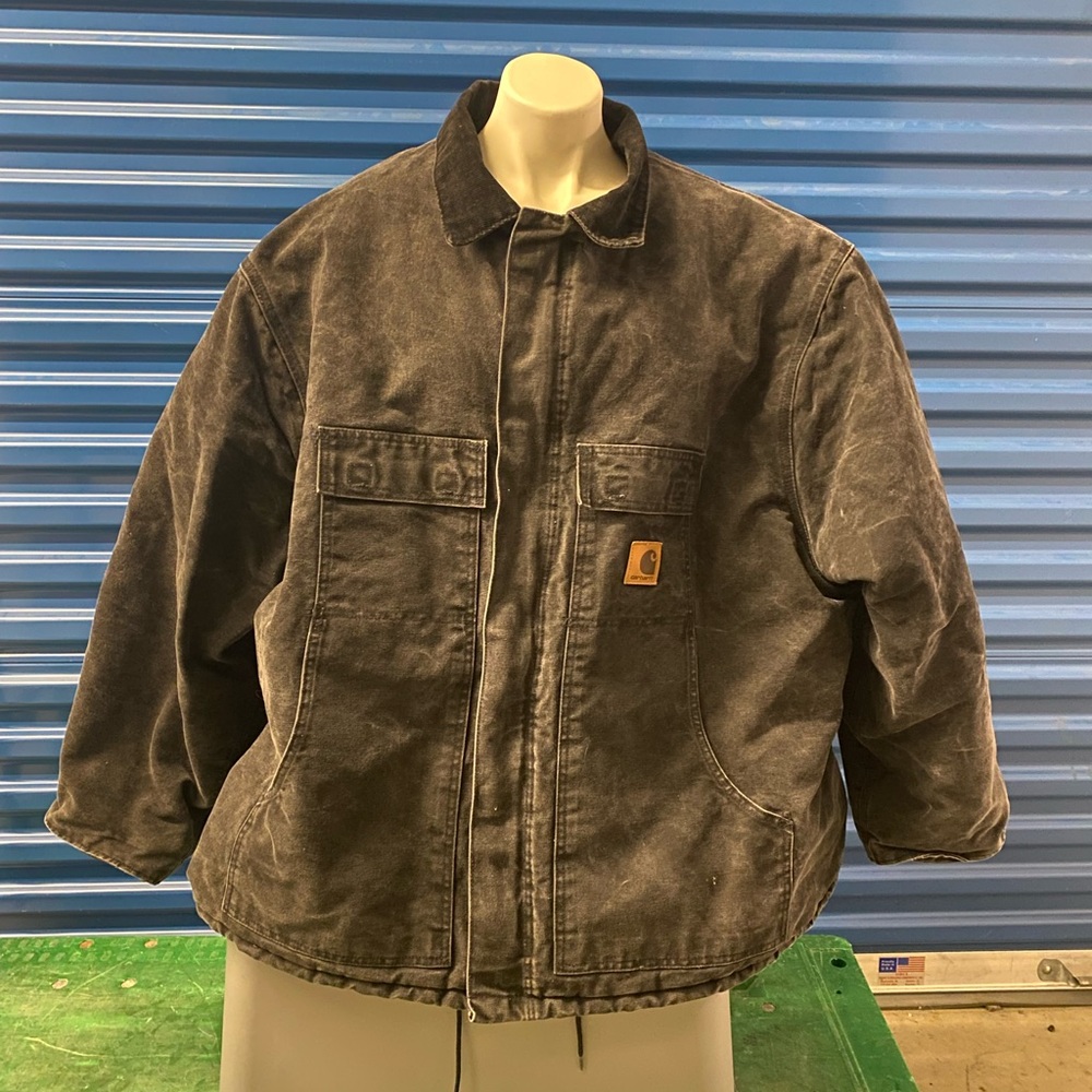 Carhartt Men's Brown Duck Active Jacket